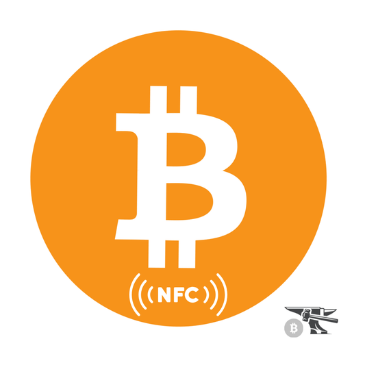 Bitcoin Gel  NFC-Sticker