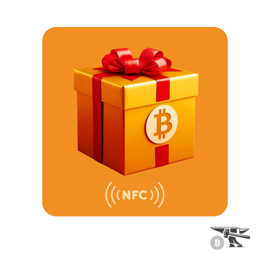 Bitcoin Gel  NFC-Sticker