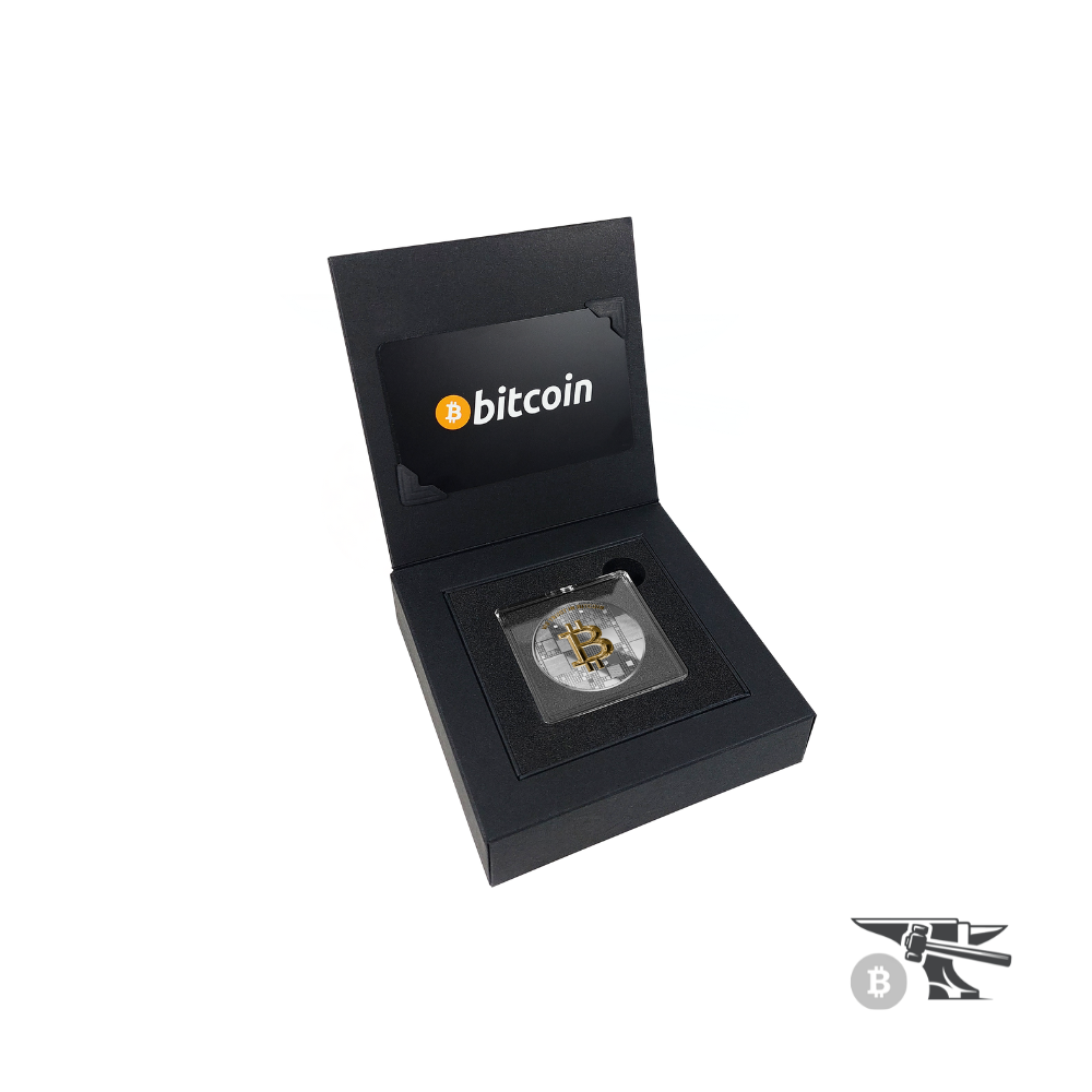 Satoshi Silver Münzmedaille - Crab x Legacy21 Edition